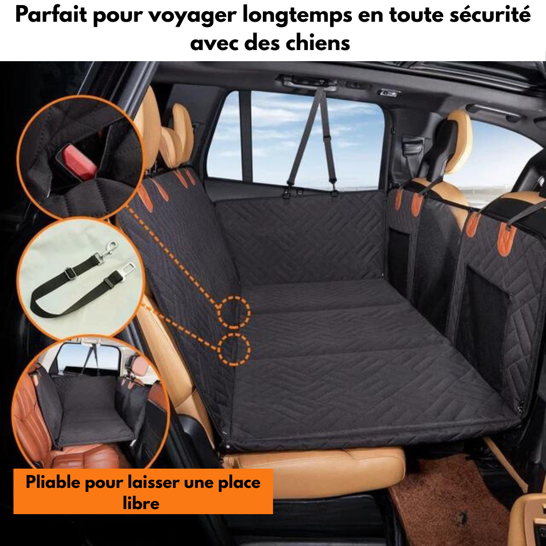 Nidauto™ - Siège auto pour chien à plancher dur extensible