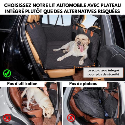 Nidauto™ - Siège auto pour chien à plancher dur extensible